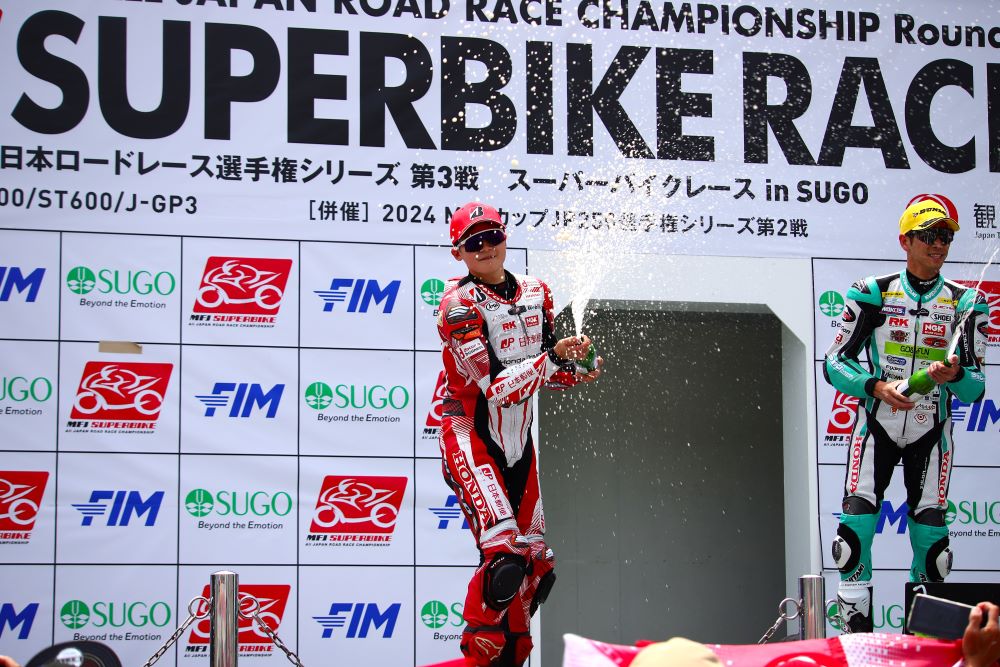 2024 MFJ全日本ロードレース選手権シリーズ 第3戦　SUPERBIKE RACE in SUGO